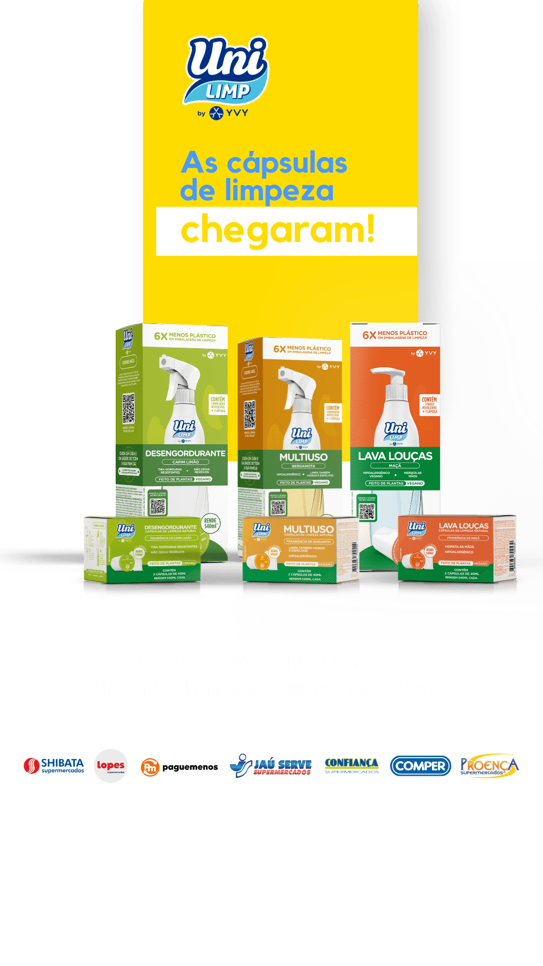 Produtos exclusivos Rede SP Disponíveis nos seguintes associados